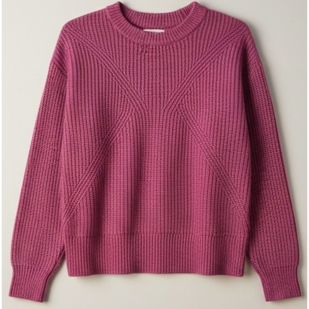 Sonoma Pink Knit Womens Pullover Sweater Size XS Extra Small